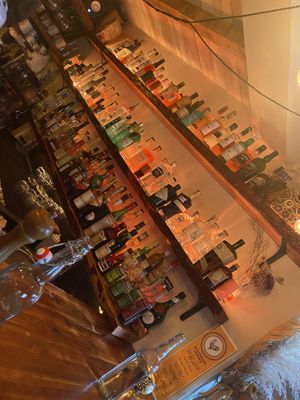 We sat at the bar and it was an enjoyable space to be in  at Pitchfork Eatery in Nelson