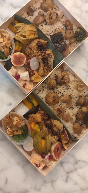 Shinto box at Kajitsu in New York City