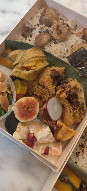 Shinto box at Kajitsu in New York City