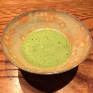 matcha at Kajitsu in New York City