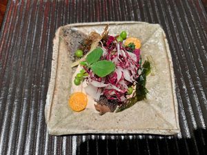 Salad  at Kajitsu in New York City