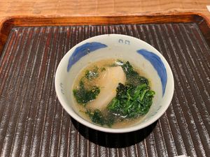 Soup  at Kajitsu in New York City