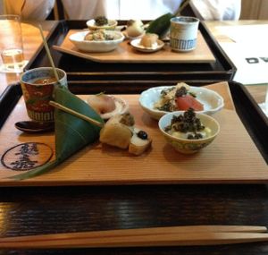 Third course at Kajitsu in New York City