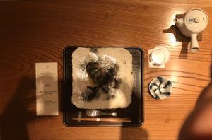 appetizer at Kajitsu in New York City