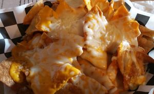Nachos at Cyber Cafe West in Binghamton