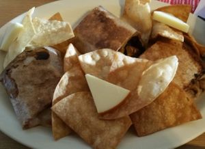 Gourmet Portabello Wrap at Cyber Cafe West in Binghamton