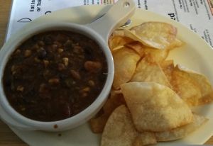 Veggie Chili at Cyber Cafe West in Binghamton