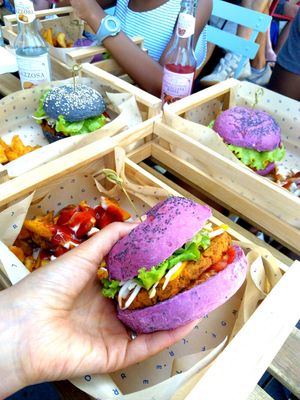 Cherry bomb at Flower Burger in Marseille