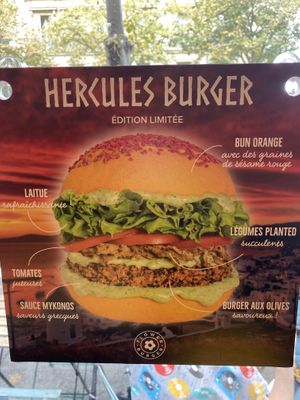   at Flower Burger in Marseille