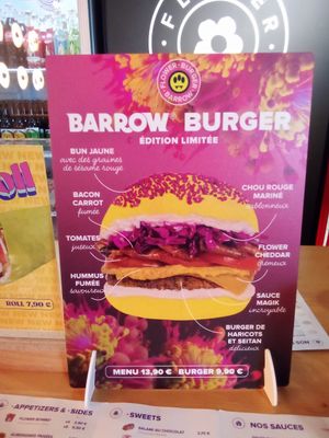  at Flower Burger in Marseille