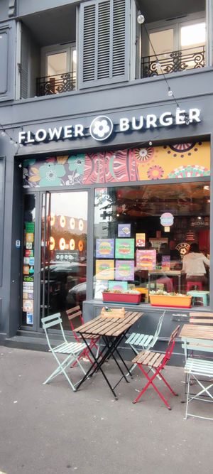 Entrance. at Flower Burger in Marseille