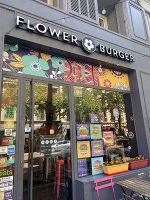   at Flower Burger in Marseille