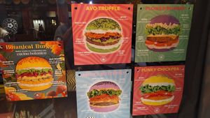  at Flower Burger in Marseille