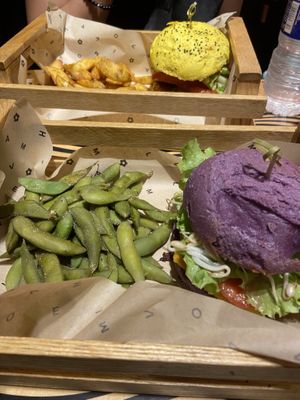 Delicious highly customizable burgers.  at Flower Burger in Marseille