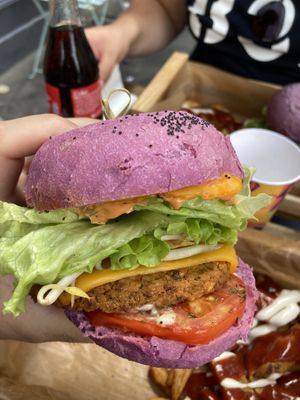 Cherry bomb at Flower Burger in Marseille