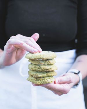 Matcha cookies at Canela in Calgary
