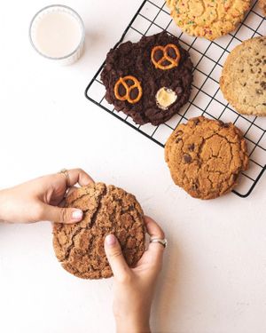 Vegan cookies  at Canela in Calgary