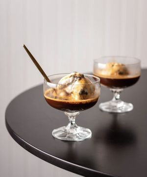 Vegan Affogatos!  at Canela in Calgary