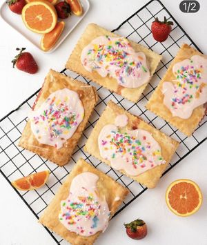 Vegan poptarts   at Canela in Calgary