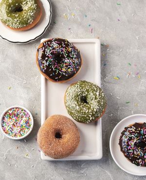 Vegan Yeast Doughnuts  at Canela in Calgary