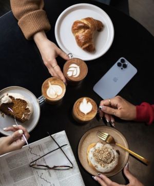 Vegan Lattes and more   at Canela in Calgary