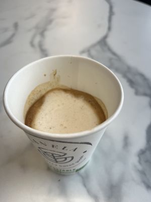 Espresso macchiato- was okay  at Canela in Calgary