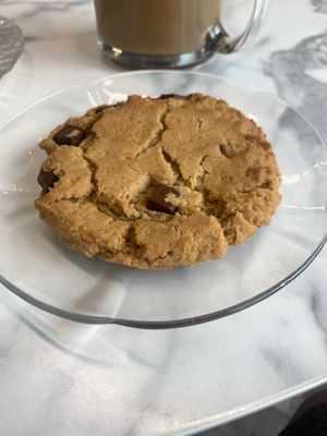 Chocolate chip cookie  at Canela in Calgary