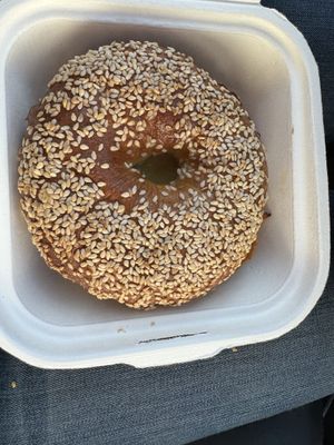 Breakfast sandwich at Canela in Calgary