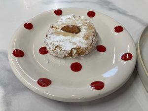 Gluten free cookie at Canela in Calgary