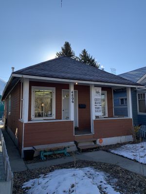 Outside view  at Canela in Calgary