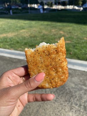 Hashbrown  at Spoiled Vegans Cafe in San Diego