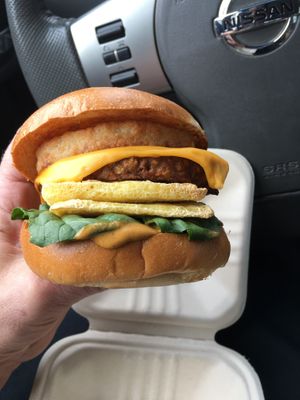 The southwest, get extra sauce at Spoiled Vegans Cafe in San Diego