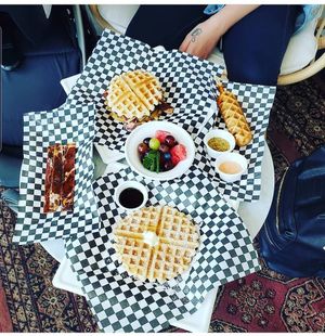 Great food. at Spoiled Vegans Cafe in San Diego