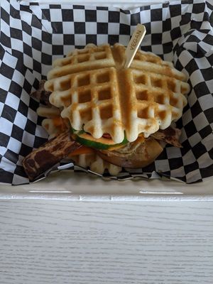 10th & island at Spoiled Vegans Cafe in San Diego