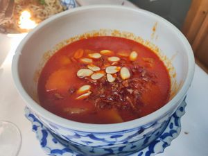 Masaman with tofu at Thong Thai in Wemeldinge