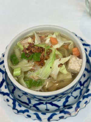 Tofu soup  at Thong Thai in Wemeldinge