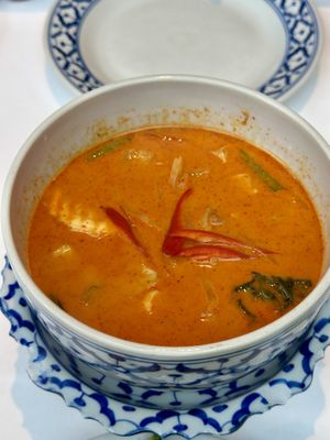 Red curry with tofu  at Thong Thai in Wemeldinge