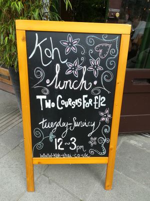 Koh Thai Winchester two-course menu for 12 pounds at Koh Thai in Winchester