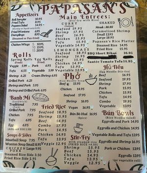  #Veganuary at Papasan's Vietnamese in Cocoa