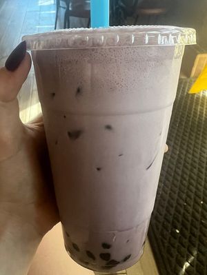 Taro Boba #Veganuary at Papasan's Vietnamese in Cocoa
