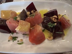 Beet salad  at Boon Eat + Drink in Guerneville