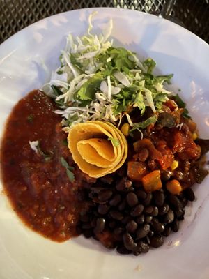 Veganized bowl 🤤  at Azul-Latin Kitchen in South Lake Tahoe