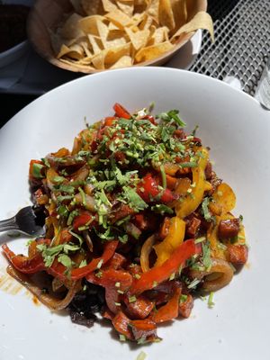 Sweet potato and fajita veggie bowl at Azul-Latin Kitchen in South Lake Tahoe
