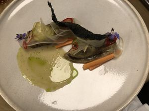 Eggplant cucumber at Alice in Ottawa