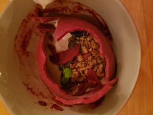 Sorbet berry dome at Alice in Ottawa