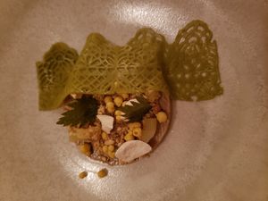 Hazelnut Paté/Curry/Banana cereal at Alice in Ottawa