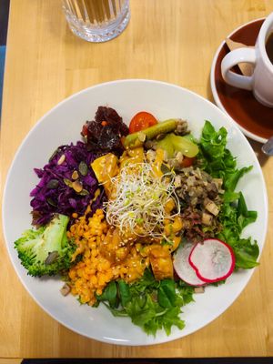 Tofu bowl ❤ at Rohe in Tallinn