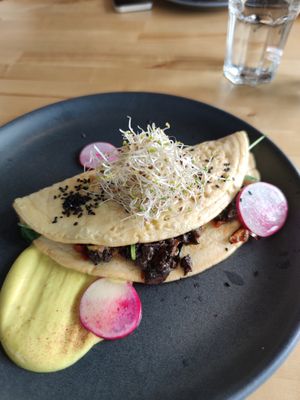 Nonmelette, tastes like an omelette! at Rohe in Tallinn