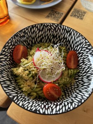 Pesto pasta  at Rohe in Tallinn