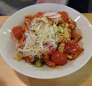 Vürtsikas mittekanapasta at Rohe in Tallinn